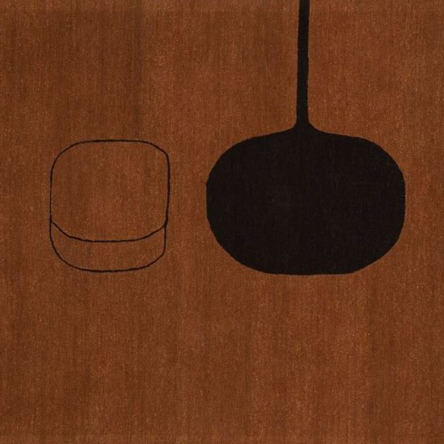 εικόνα του Permutation Brown Rug